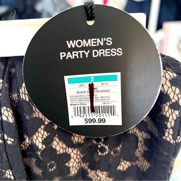 ROBERT RODRIGUEZ for NEIMAN MARCUS, BLACK LACE STRAPLESS - Picture 9 of 10